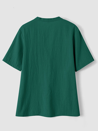 Vieno™ | Kevyt Boho-pusero V-kaula-aukolla – Rento & Trendikäs