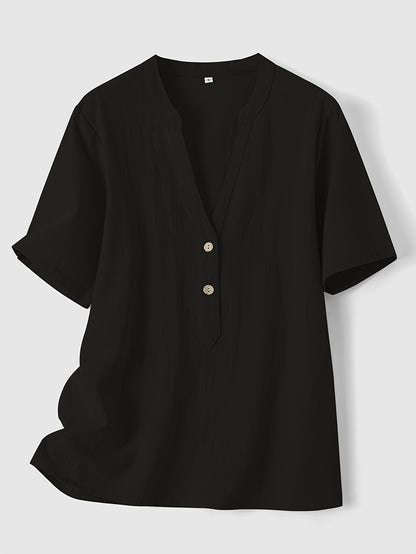 Vieno™ | Kevyt Boho-pusero V-kaula-aukolla – Rento & Trendikäs