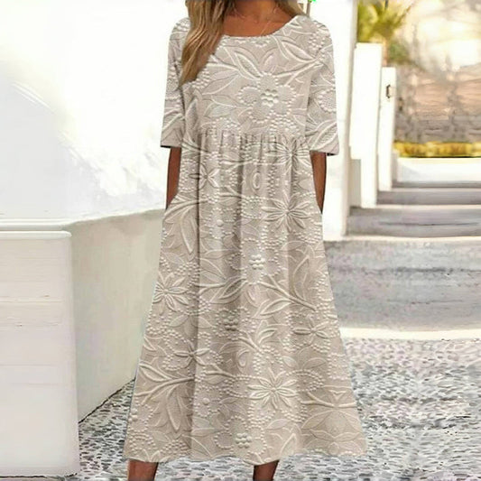 Sylvi™ | Kevyt ja ajaton kukkamekko retrovivahteella